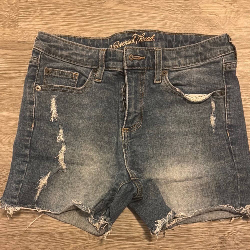 Universal Thread Blue Denim Shorts